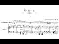 Rachmaninoff: Sonata for Cello and Piano op. 19, in G minor (Yo-Yo Ma and Ax)