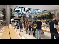 NYC Walk Apple Store 5th avenue newly remodeled - New York