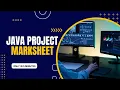 java projects NetBeans project Student Marksheet project