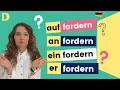 Download Lagu Was ist der Unterschied: fordern, anfordern, auffordern, einfordern? I Deutsch lernen b2-c1 (+Übung)