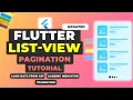 Flutter Pagination Tutorial Flutter Infinite Scrolling Pagination Guide Load More Data ListView