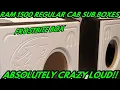 RAM 1500 REGULAR CAB CUSTOM SUBWOOFER BOX FROM FROSTBITE