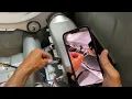 How to connect the sensor and heating element housing on Samsung Dryer