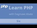 6 Learn PHP with Dagmawi-Abate Variables and Data Types Amharic