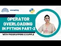 Python operator overloading bitwise operators