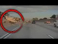 Boat Flies And Crashes On California Freeway
