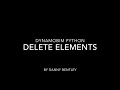 DynamoBIM Python Beginner s Guide to delete elements