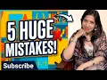 5 Common English Errors YOU MUST AVOID