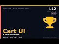 TS React Beginners 12 Capstone - Cart UI Capstone the full-stack TS React payoff