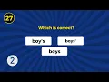 Possessive Noun Quiz Test Your Possessive Nouns