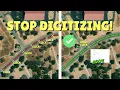 Stop Digitizing Use Existing Features Instead
