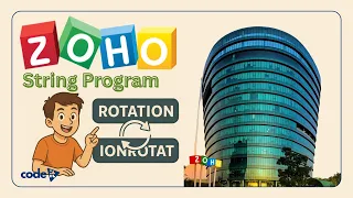Zoho Program Recently Asked String Rotation Check Code it Tamil