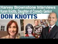 Harvey Brownstone with Don Knotts Daughter Karen Knotts Actress and Author of Tied Up In Knotts