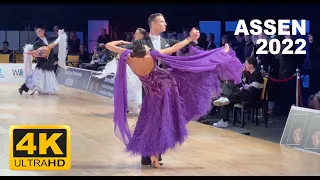 Oleksandr Bezkrovnyi Mariia Savchuk Foxtrot Dutch Open Amateur ST ASSEN 2022 