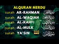 Lagu AlQuran Merdu | Surat Al Waqiah, Al Kahfi, Ar Rahman,Yasin, Al Mulk Buat Pikiran tenang