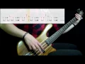 Red Hot Chili Peppers - Suck My Kiss (Bass Cover) (Play Along Tabs In Video)