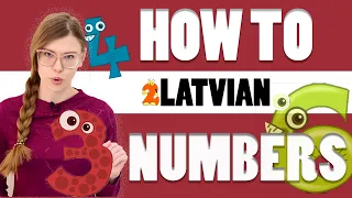 Download LATVIAN NUMBERS 1-10! | IRREGULAR LATVIAN LESSON MP3