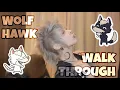 WOLFHAWK Quick Tutorial Haircut Walkthrough Alt Goth Dethhawk