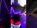 Pokemon Gengar Canvas Neon light Art Credit jamesllewis