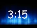 3 15 Minutes Timer Countdown from 3min 15sec