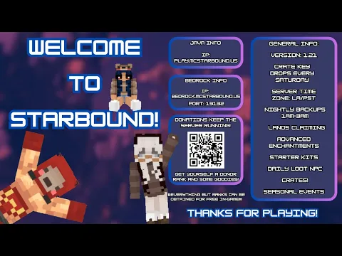 Minecraft server video for Starbound SMP