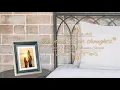 BYT Collections Antique 8 x10 Photo Frame With 5 X7 Matt