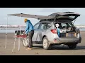 Subaru Outback Camper Build Simple Design for Solo Road Trips