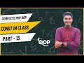PHP OOP Understanding Constants in Classes The Code Mentor Part-13