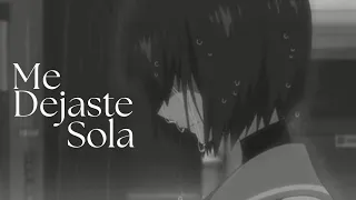 Me Dejaste Sola - Soy Blad (Lyrics Video Oficial)
