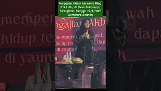 live ning umi laila grand recitation in sukamulya village airsugihan south sumatra sunday apr 