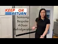 COSTCO Samsung Bespoke 4-Door Refrigerator Review - Keep or Return
