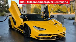 MY FRIEND BUYS 2 8 MILLION LAMBORGHINI CENTENARIO AND SLAMS IT
