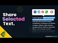 Learn how to easily share selected text on social media with JavaScript
