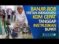 QUICK RESPONSE..!! KDM RESPONDS QUICKLY TO FLOODING IN ERETAN INDRAMAYU
