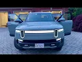 Rivian R1s Limestone