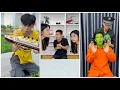 Poor boy create Lego ship 🤩 Police \u0026 Prisoner change color face #shorts by LNS