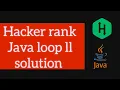 Hackerrank Java Loop II solution