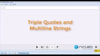 Triple Quotes and Multiline Strings in Python