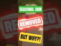 Lagu Forsaken REMOVED This New SEASONAL SKIN... 😭 #forsaken #roblox #shorts