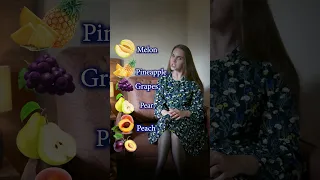 Fruits In English Basic English Vocabulary Learnenglish Shorts 