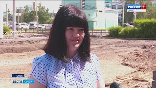 Почти пять миллионов рублей потратят на преображение территории вокруг 162 омской школы в Ленинском округе