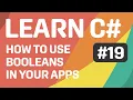 Learn C - Working with Booleans