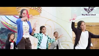 adada velicham arpudham dance by roy music school kids at infant jesus church 9th year festival