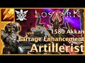 Lost Ark - Solo Akkan Barrage Enhancement Artillerist 1580