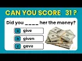 Irregular Verbs Quiz CAN YOU SCORE 1 Test your English Mr Quiz
