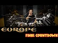 Lagu EUROPE Final countdown drum cover by stamatis kekes