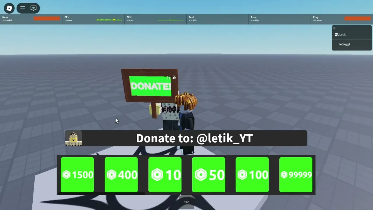 pls donate