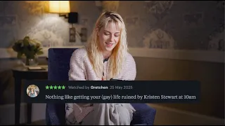 Kristen Stewart lit vos commentaires Letterboxd sur "THE CHRONOLOGY OF WATER"