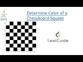 Determine Color of a Chessboard Square Challenge