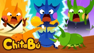 [NUEVA CANCIÓN 🥳] Batalla de Escarabajos | Canciones Infantiles | #ChitaBú